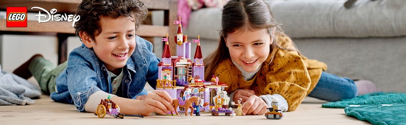 LEGO Disney 43196 Belle és a Szörnyeteg kastélya