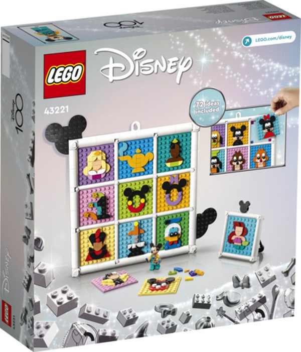 LEGO Disney 43221 A Disney animációs ikonjainak 100 éve