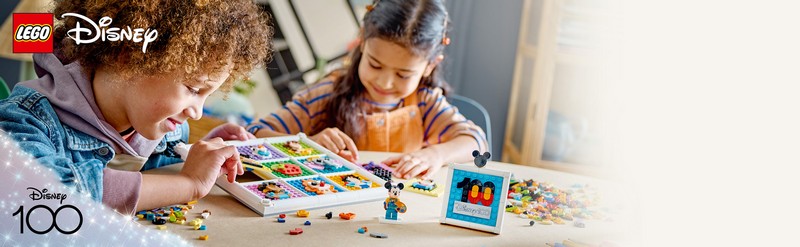 LEGO Disney 43221 A Disney animációs ikonjainak 100 éve