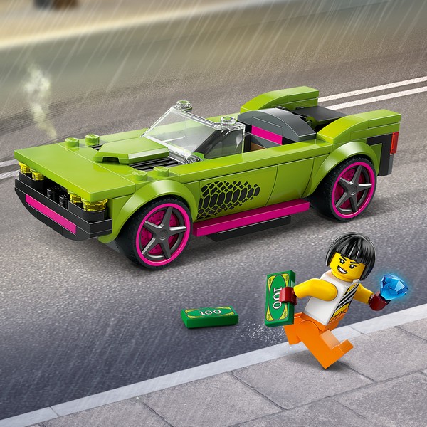 LEGO City 60415 Rendőrautó És Sportkocsi Hajsza