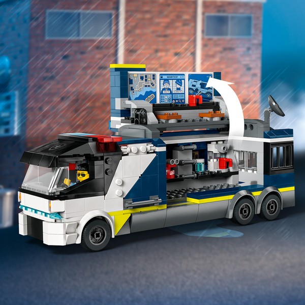 LEGO City 60418 Rendőrségi Mozgó Bűnügyi Labor