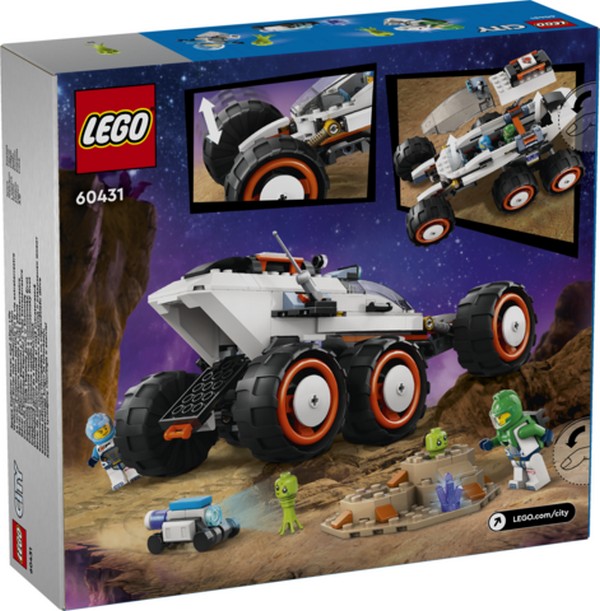 LEGO City 60431 Űrfelfedező Jármű És A Földönkívüliek