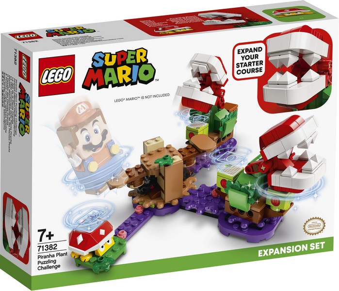 LEGO Super Mario 71382 A Piranha növény rejtélyes feladata kiegészítő készlet
