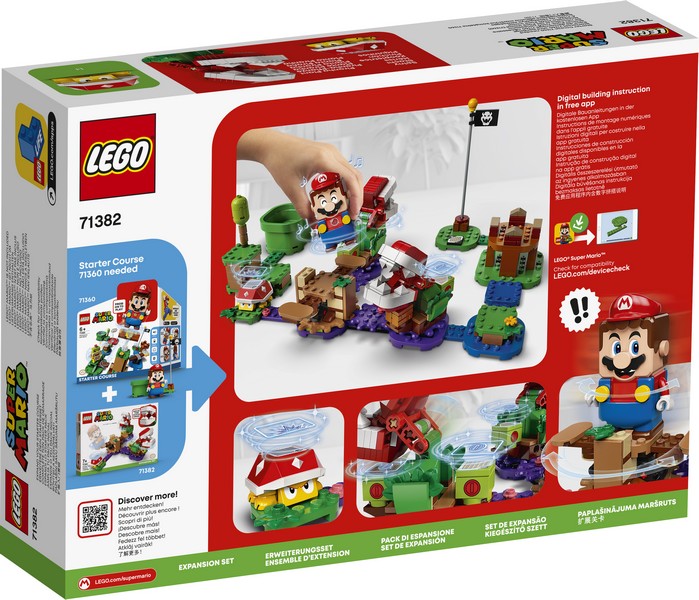 LEGO Super Mario 71382 A Piranha növény rejtélyes feladata kiegészítő készlet