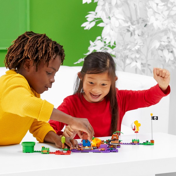 LEGO Super Mario 71383 Wiggler Mérgező mocsara kiegészítő szett