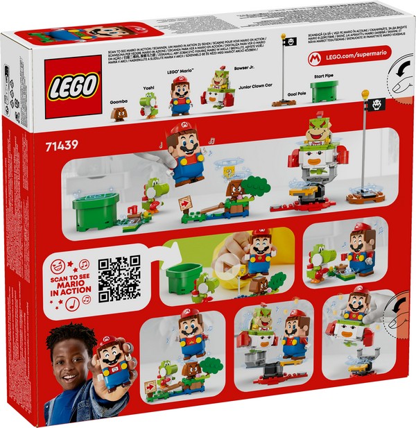 LEGO Super Mario 71439 Kalandok Az Interaktív LEGO Super Mario® Mario™ Figurával