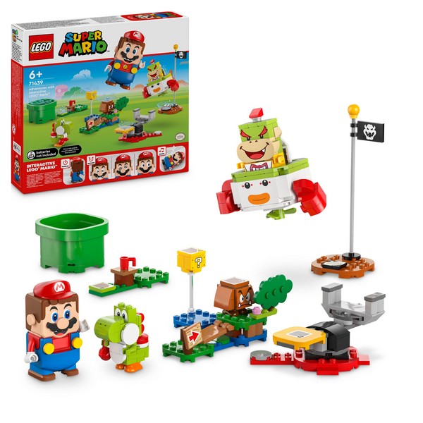 LEGO Super Mario 71439 Kalandok Az Interaktív LEGO Super Mario® Mario™ Figurával