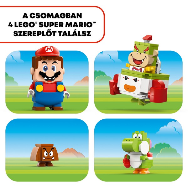 LEGO Super Mario 71439 Kalandok Az Interaktív LEGO Super Mario® Mario™ Figurával
