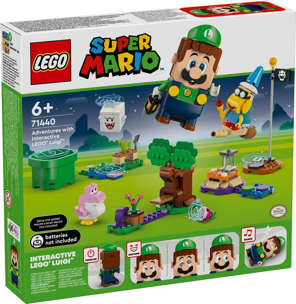 LEGO Super Mario 71440 Kalandok Az Interaktív LEGO Super Mario® Luigi™ Figurával