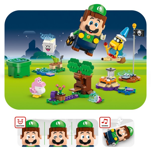 LEGO Super Mario 71440 Kalandok Az Interaktív LEGO Super Mario® Luigi™ Figurával