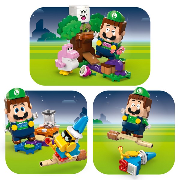 LEGO Super Mario 71440 Kalandok Az Interaktív LEGO Super Mario® Luigi™ Figurával