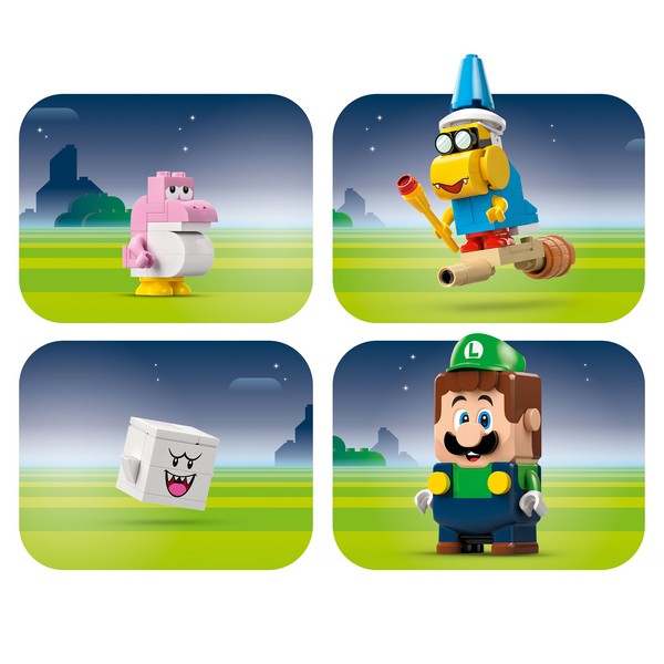 LEGO Super Mario 71440 Kalandok Az Interaktív LEGO Super Mario® Luigi™ Figurával