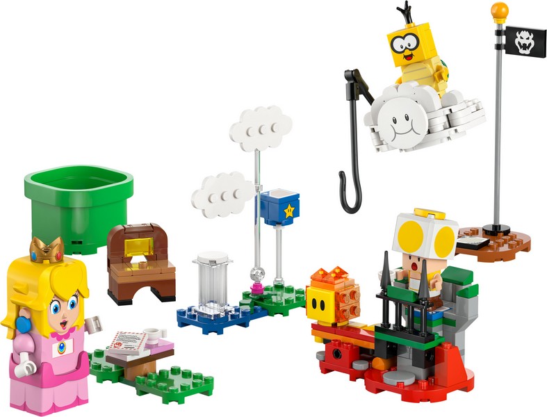 LEGO Super Mario 71441 Kalandok Az Interaktív LEGO Super Mario® Peach™ Figurával