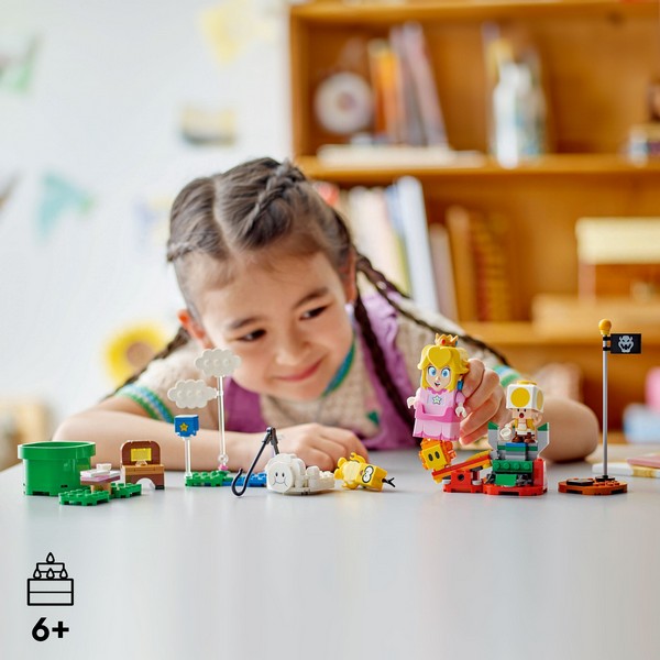 LEGO Super Mario 71441 Kalandok Az Interaktív LEGO Super Mario® Peach™ Figurával