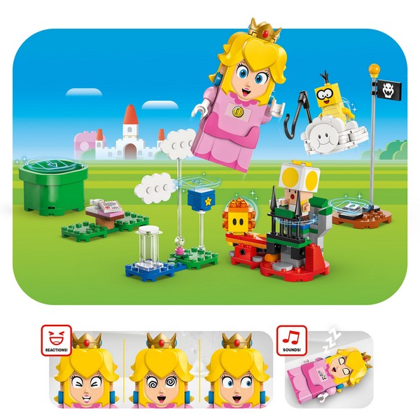 LEGO Super Mario 71441 Kalandok Az Interaktív LEGO Super Mario® Peach™ Figurával