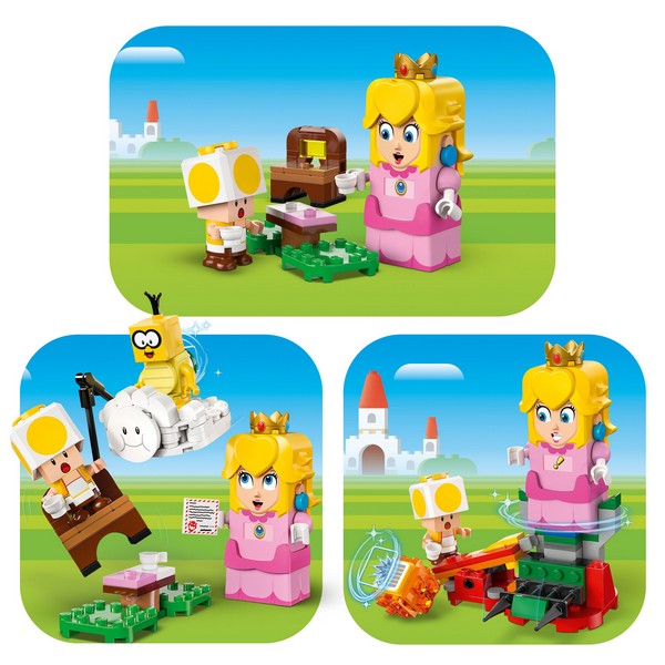 LEGO Super Mario 71441 Kalandok Az Interaktív LEGO Super Mario® Peach™ Figurával