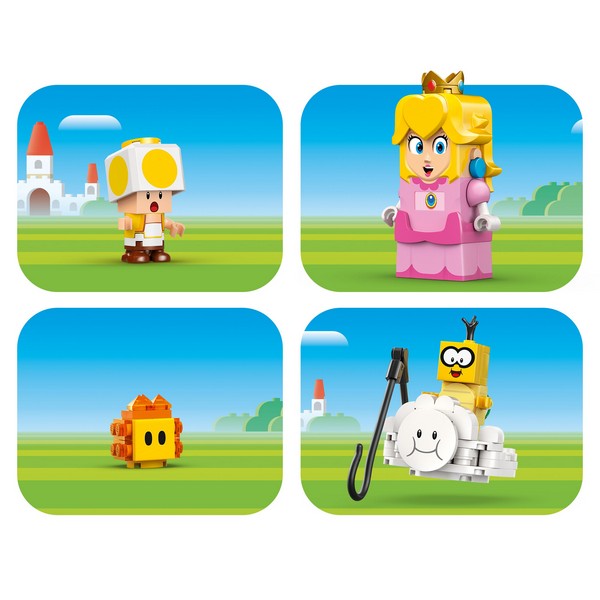 LEGO Super Mario 71441 Kalandok Az Interaktív LEGO Super Mario® Peach™ Figurával