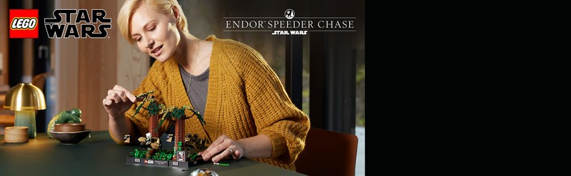 LEGO Star Wars 75353 Endor™ sikló üldözés dioráma