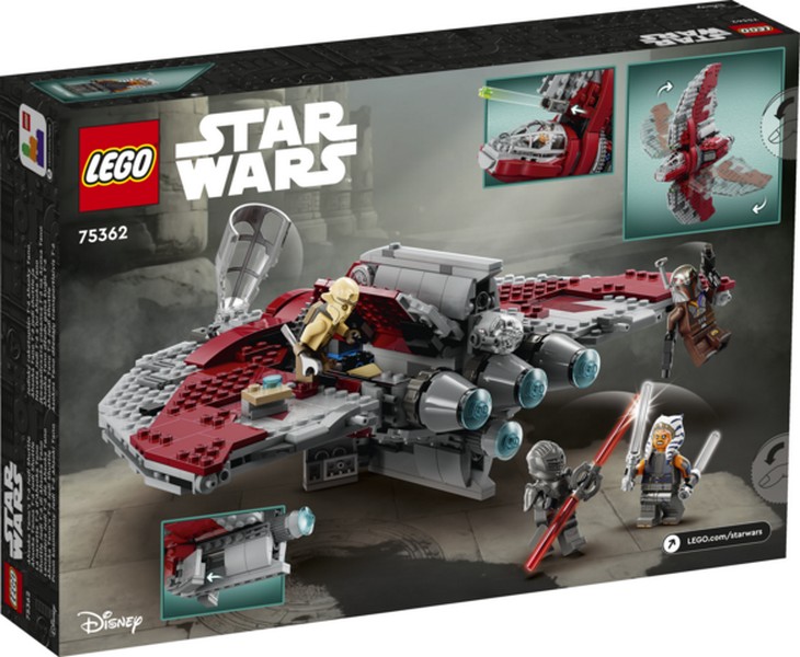 LEGO Star Wars 75362 Ahsoka Tano T-6 jedi shuttle-ja