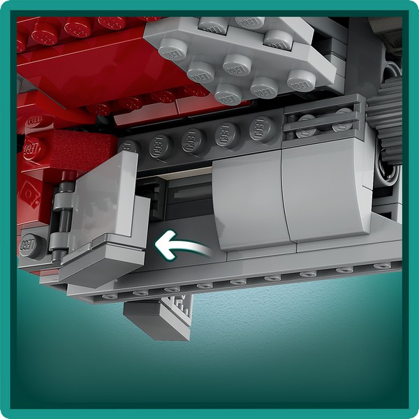 LEGO Star Wars 75362 Ahsoka Tano T-6 jedi shuttle-ja