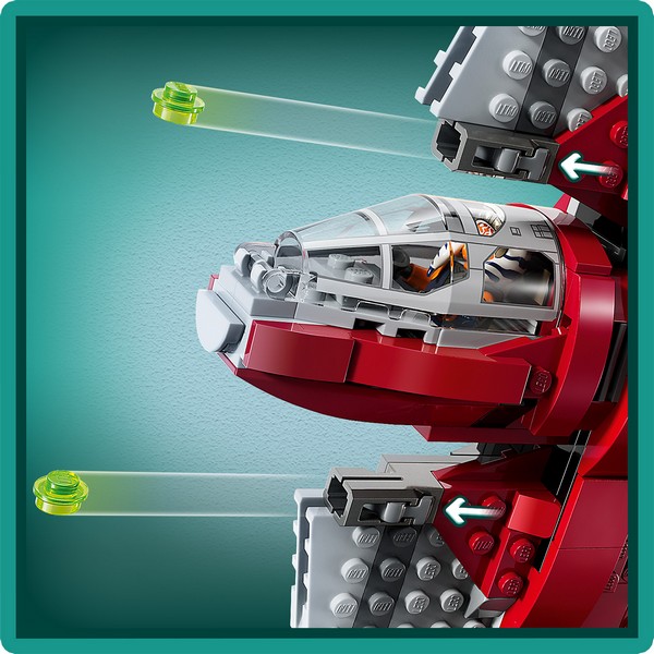 LEGO Star Wars 75362 Ahsoka Tano T-6 jedi shuttle-ja