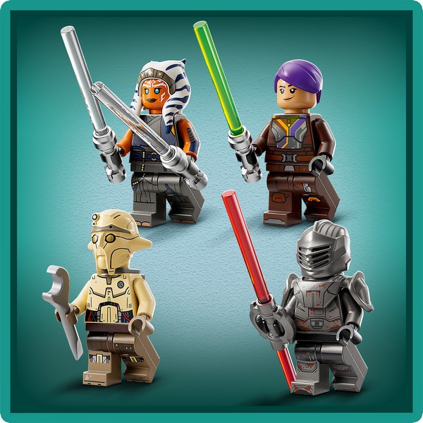 LEGO Star Wars 75362 Ahsoka Tano T-6 jedi shuttle-ja