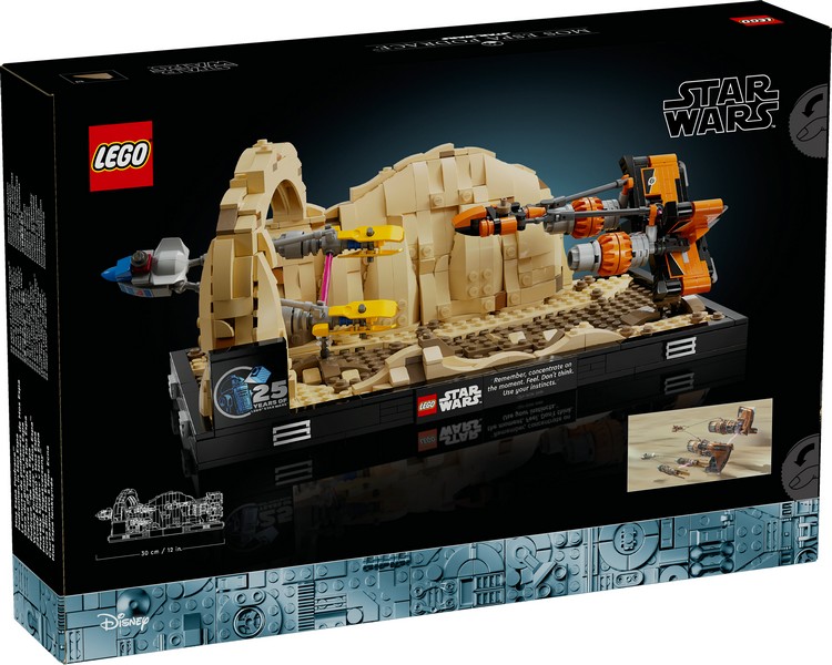 LEGO Star Wars 75380 Mos Espa fogatverseny dioráma