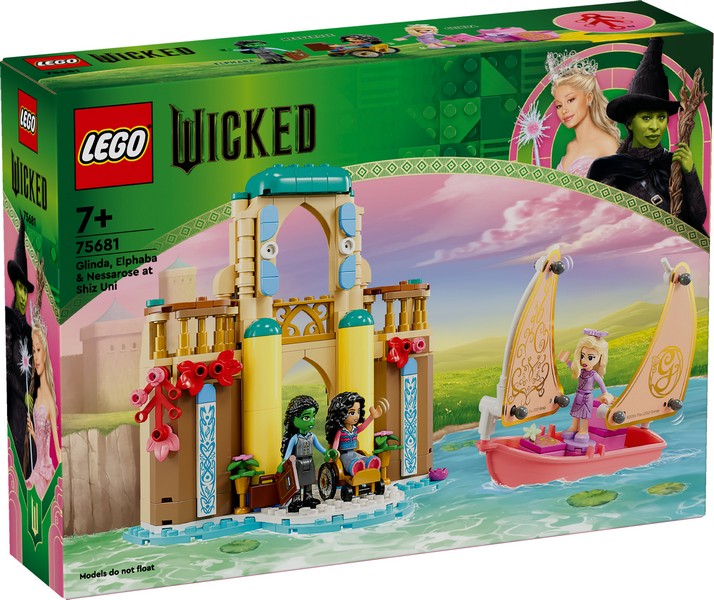 LEGO Wicked 75681 Glinda, Elphaba és Nessarose a Shiz Egyetemen