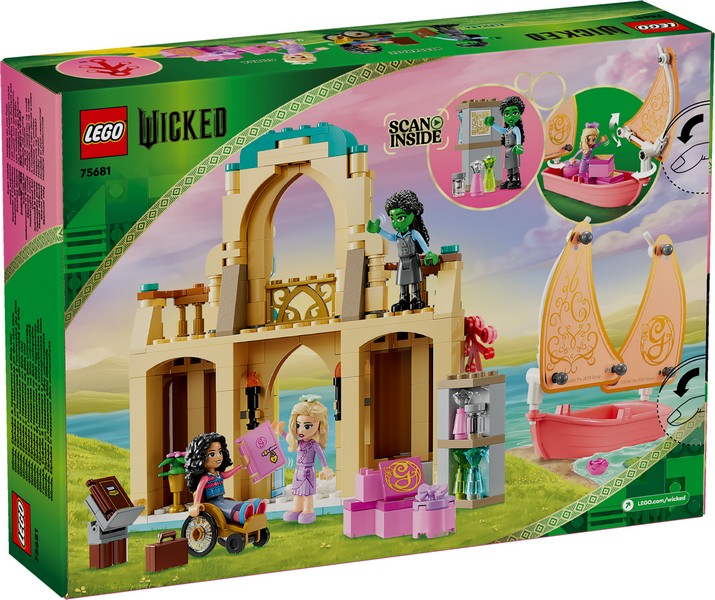 LEGO Wicked 75681 Glinda, Elphaba és Nessarose a Shiz Egyetemen