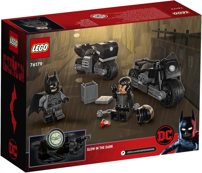 LEGO Super Heroes 76179 Batman™ és Selina Kyle™ motorkerékpáros üldözése