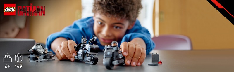 LEGO Super Heroes 76179 Batman™ és Selina Kyle™ motorkerékpáros üldözése