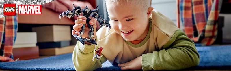 LEGO Super Heroes 76276 Venom Robot Vs. Miles Morales