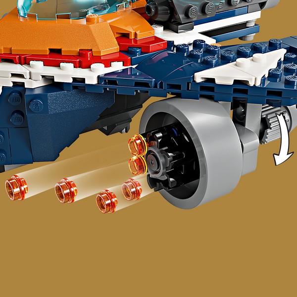 LEGO Super Heroes 76278 Mordály Warbird Repülője Vs. Ronan