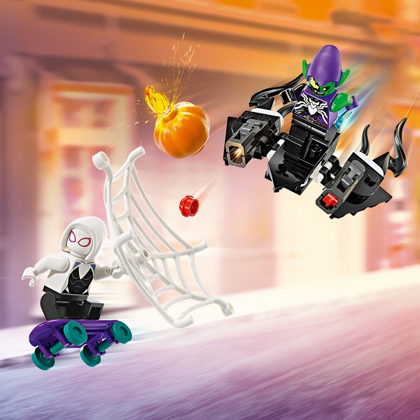 LEGO Super Heroes 76279 Pókember Versenyautó &amp; Venomizált Zöld Manó