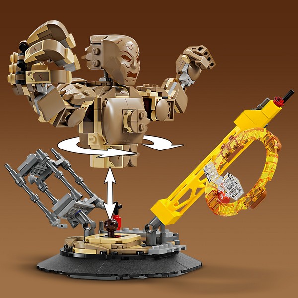 LEGO Super Heroes 76280 Pókember Vs. Homokember: A Döntő Ütközet