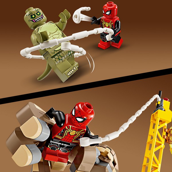 LEGO Super Heroes 76280 Pókember Vs. Homokember: A Döntő Ütközet