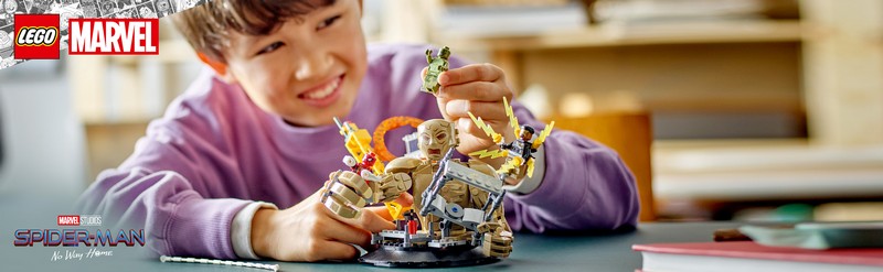 LEGO Super Heroes 76280 Pókember Vs. Homokember: A Döntő Ütközet