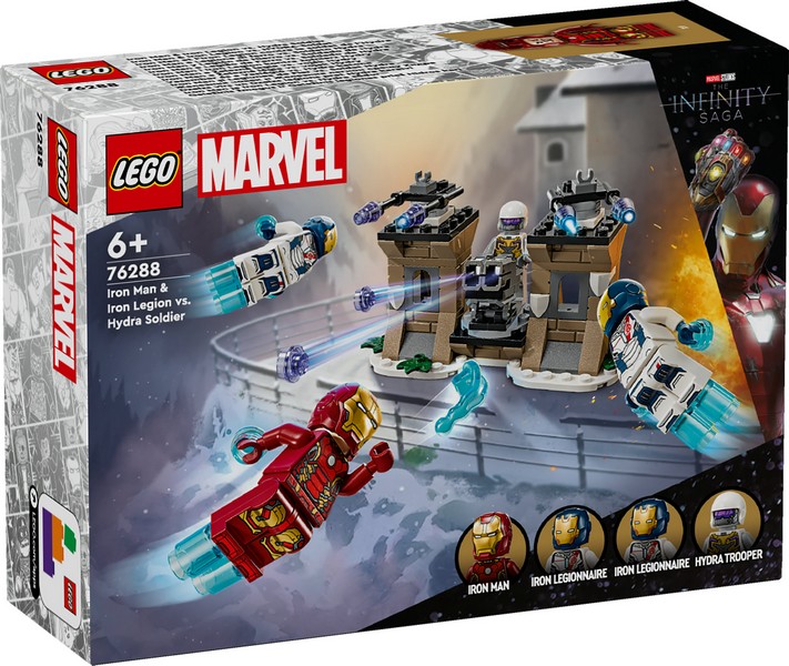 LEGO Super Heroes 76288 Vasember És A Vaslégió Vs. Hydra-Katona