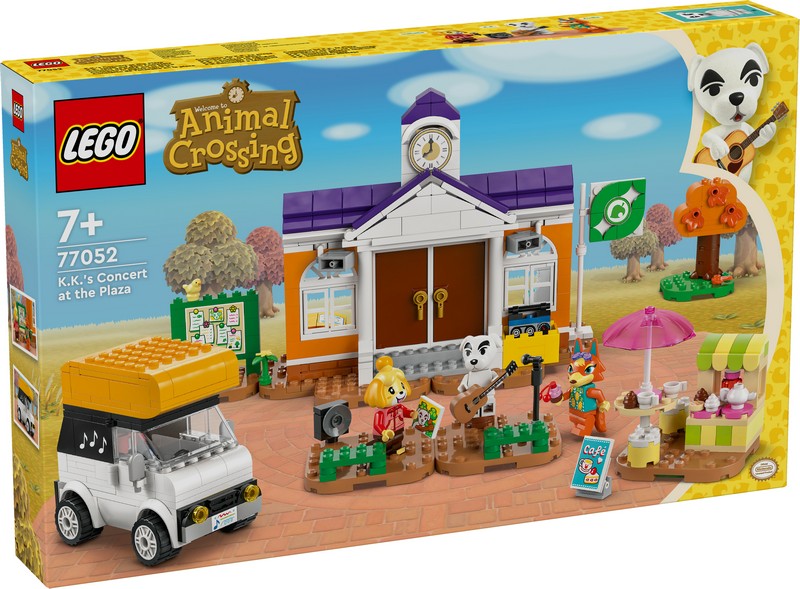 LEGO Animal Crossing 77052 K.K Koncertje A Téren