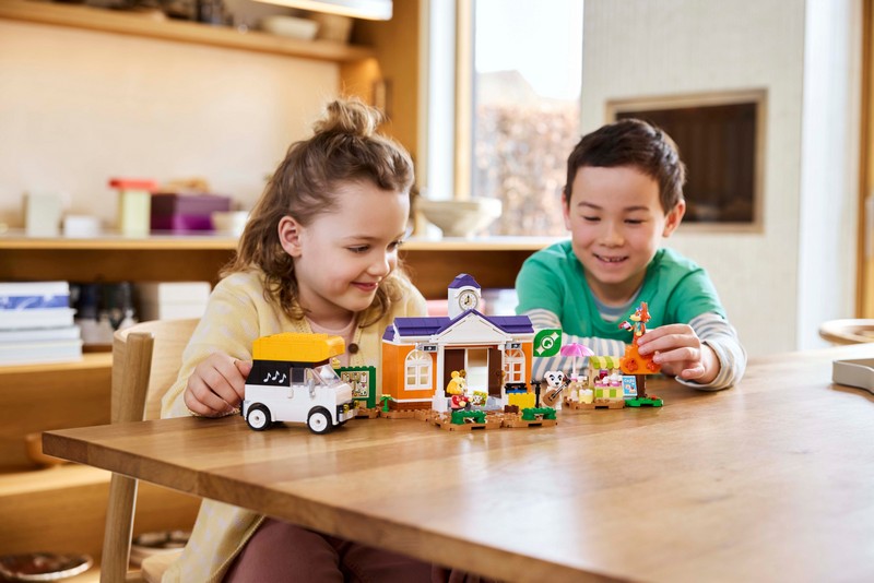 LEGO Animal Crossing 77052 K.K Koncertje A Téren
