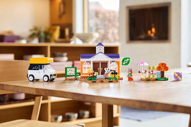 LEGO Animal Crossing 77052 K.K Koncertje A Téren