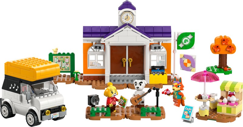 LEGO Animal Crossing 77052 K.K Koncertje A Téren