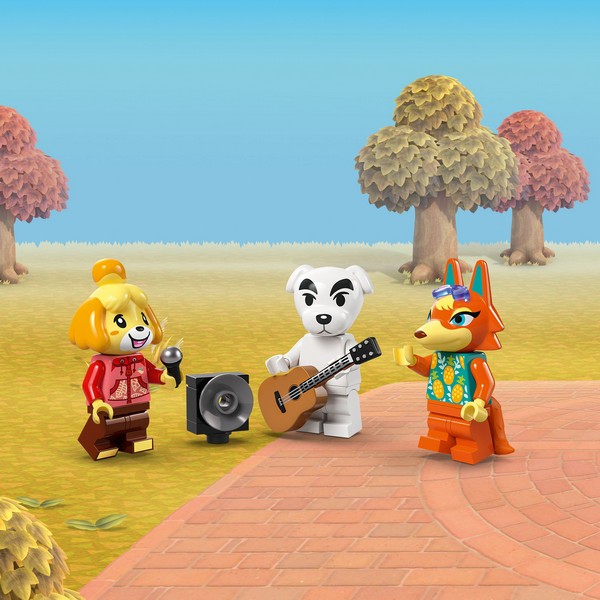 LEGO Animal Crossing 77052 K.K Koncertje A Téren