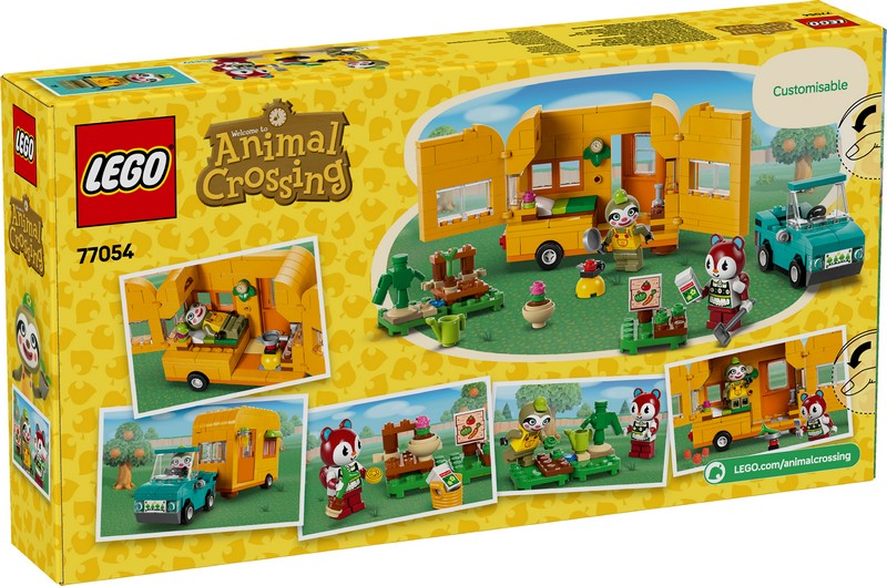 LEGO Animal Crossing 77054 Leif Karavánja És Kertészeti Boltja