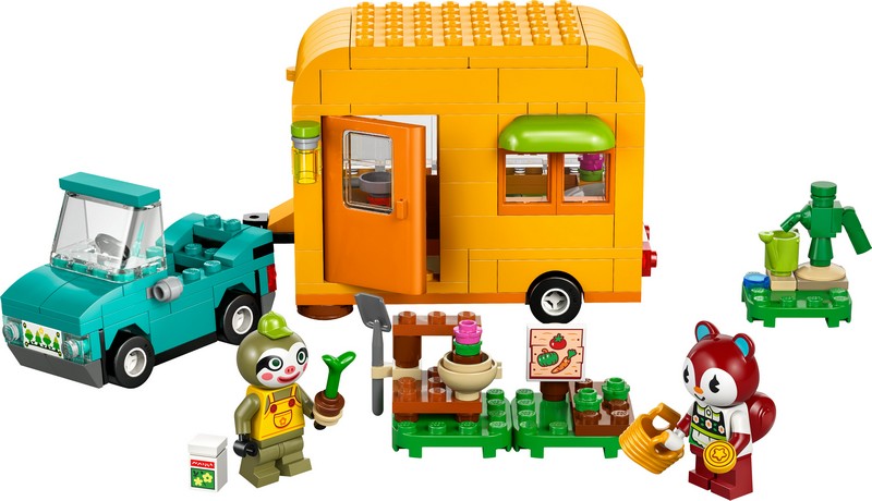 LEGO Animal Crossing 77054 Leif Karavánja És Kertészeti Boltja