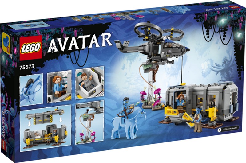 LEGO Avatar 75573 Lebegő sziklák: 26-os helyszín és RDA Samson