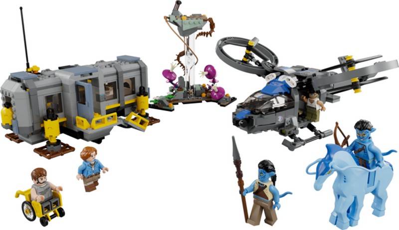 LEGO Avatar 75573 Lebegő sziklák: 26-os helyszín és RDA Samson