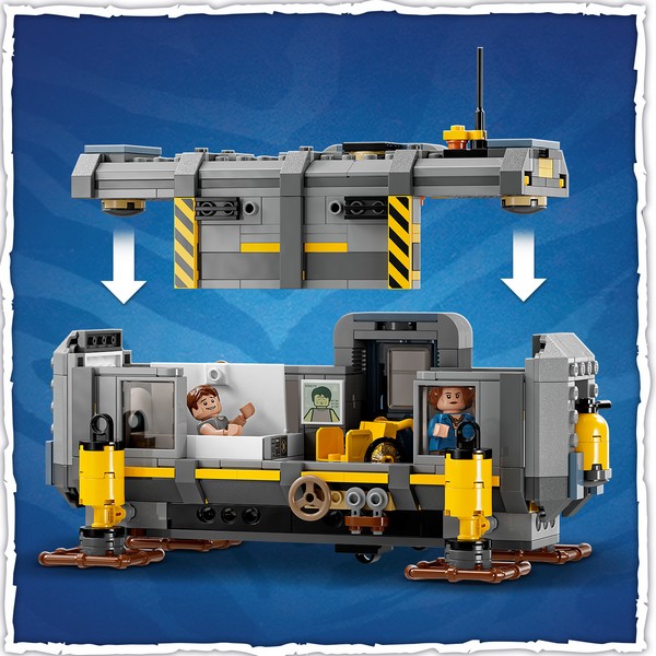 LEGO Avatar 75573 Lebegő sziklák: 26-os helyszín és RDA Samson