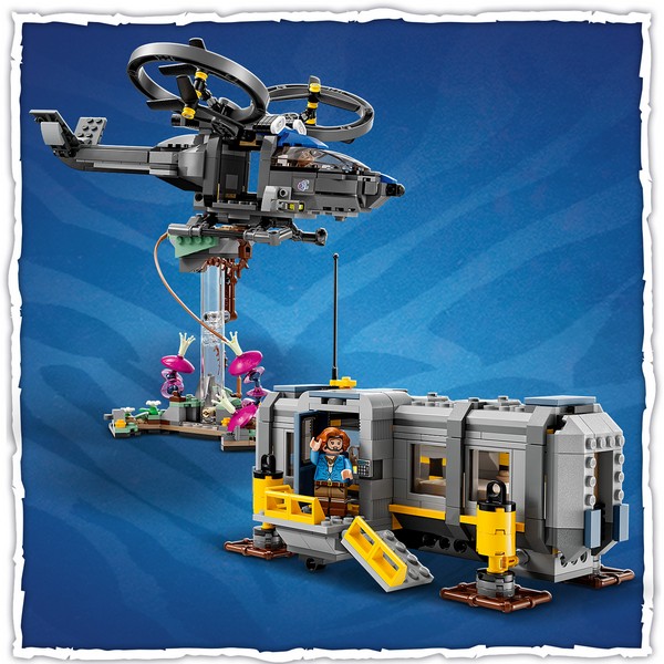 LEGO Avatar 75573 Lebegő sziklák: 26-os helyszín és RDA Samson