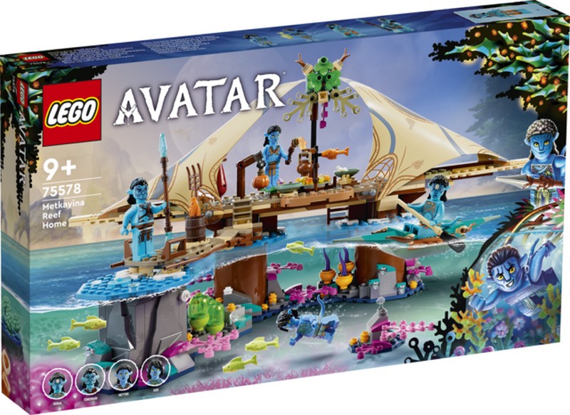 LEGO Avatar 75578 Metkayina otthona a zátonyon